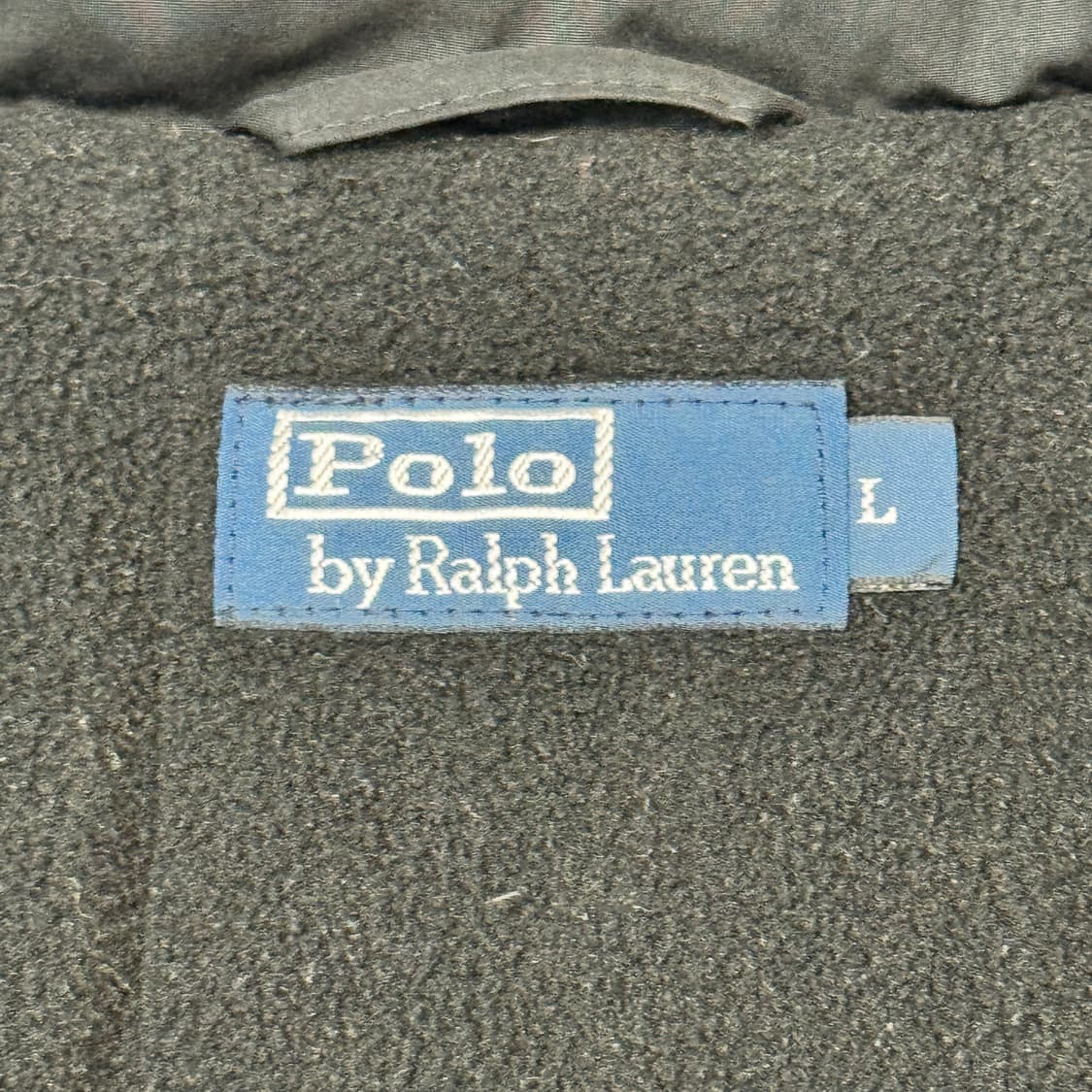 L) 폴로 랄프로렌 블랙 폴리쉘 히든후드 페리 자켓 상품이미지9