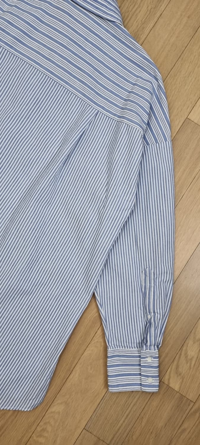 ZARA 스트라이프 면셔츠 M _ 여성 상품이미지8