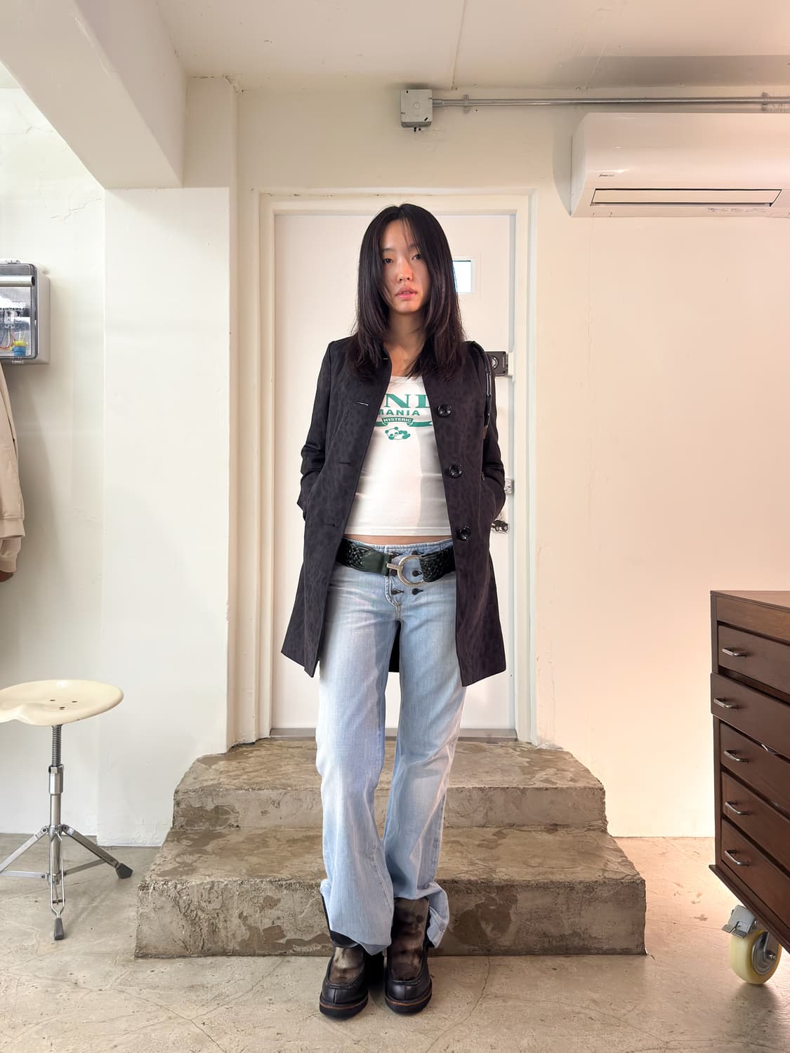 Hysteric Glamour 히스테릭글래머 레오파드 코트/ Os 상품이미지7