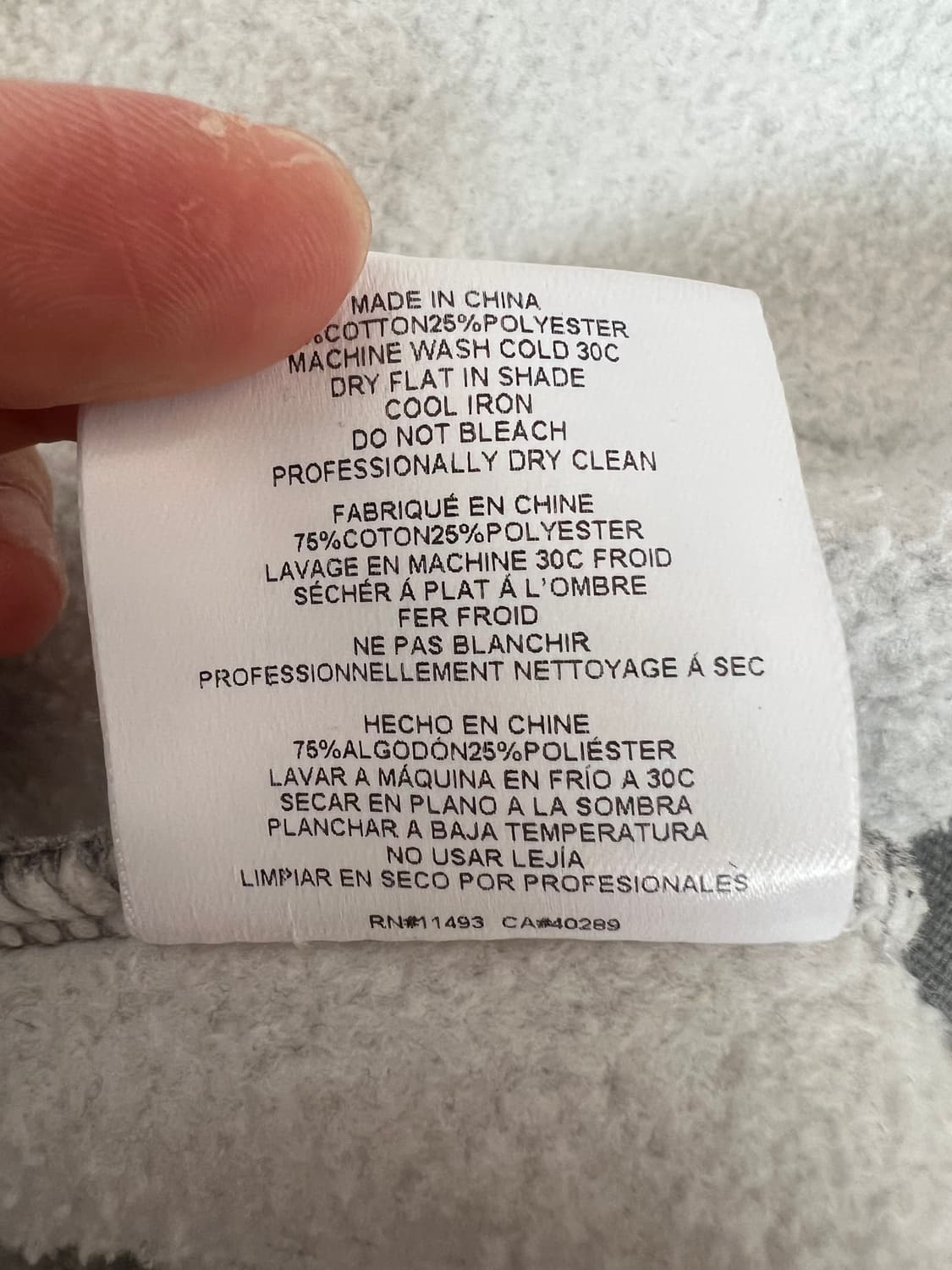 뉴에라 남여공용 그레이 후드집업점퍼 코튼점퍼 상품이미지9