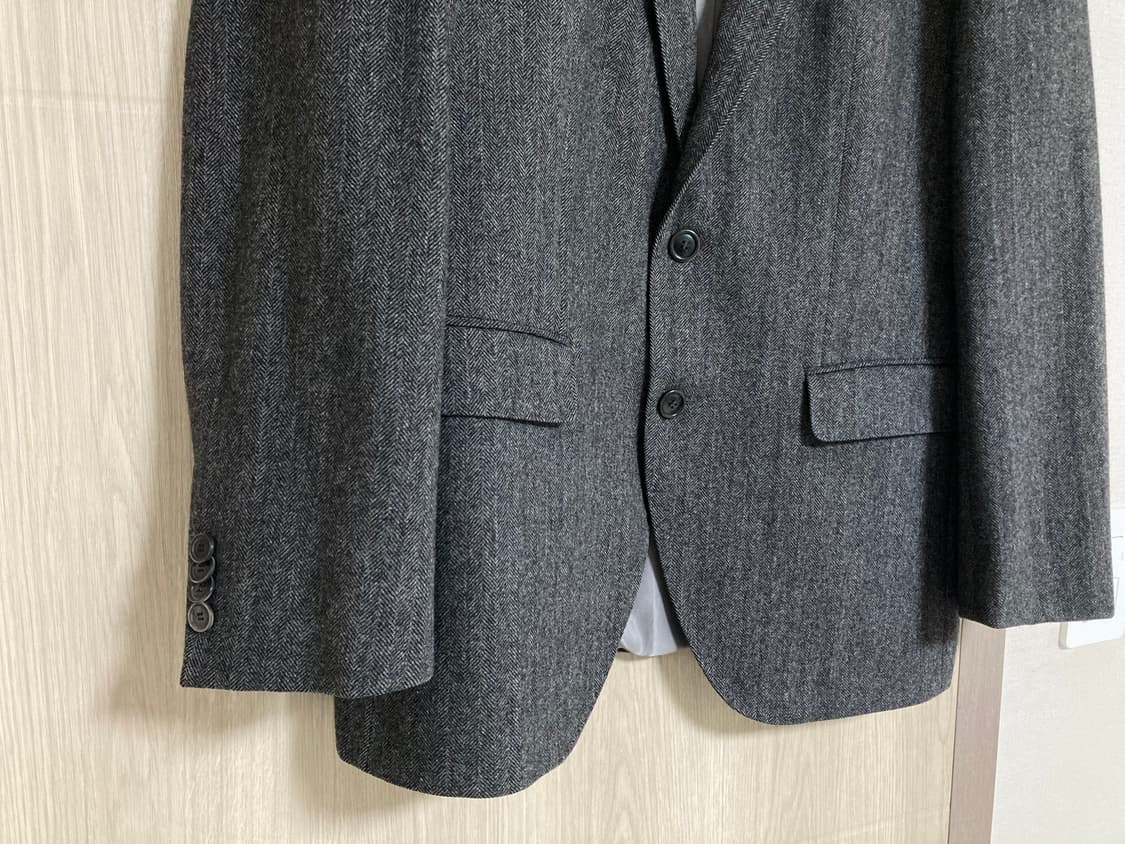 휴고보스 헤링본 자켓 100(48) 판매 상품이미지4