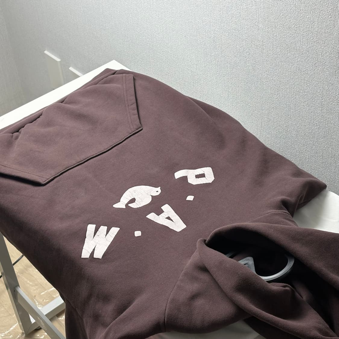 컬렉트피시스 P.A.M 후드(MAILLOT 별주) 브라운 M 상품이미지3