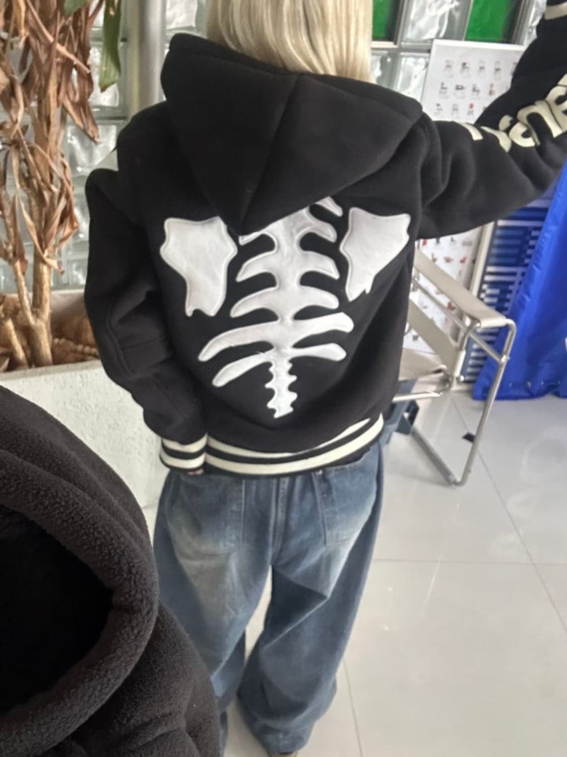 VARSITY JACKET 크롭 바시티 재킷 AAV-2601 상품이미지5