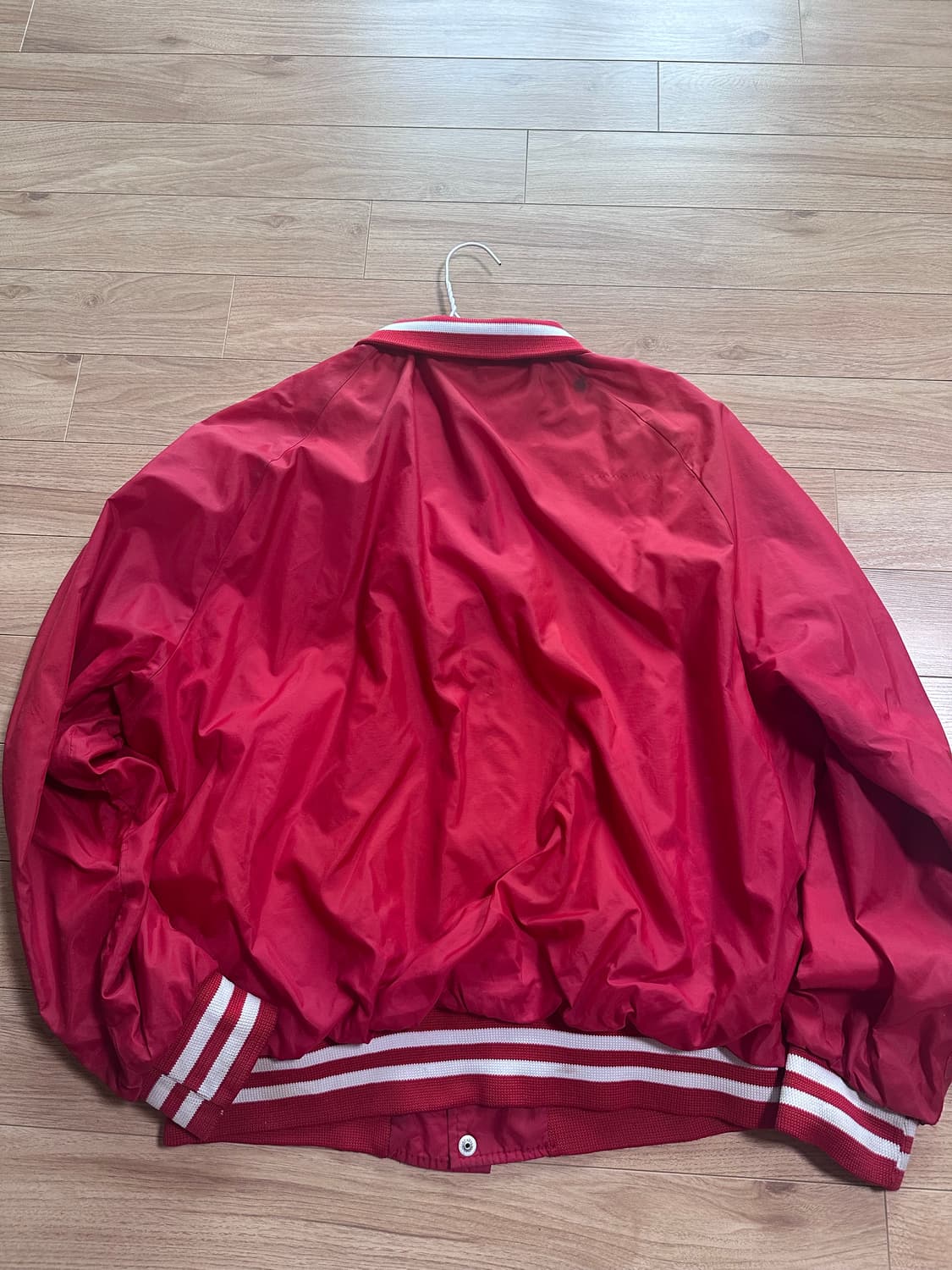 90‘s usa 사틴 스타디움 자켓 상품이미지2