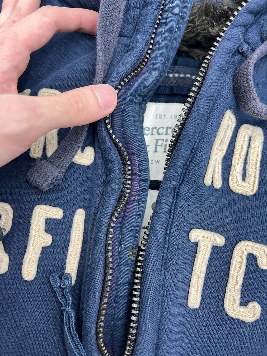 아베크롬비 울프죠 후드집업 상품이미지9