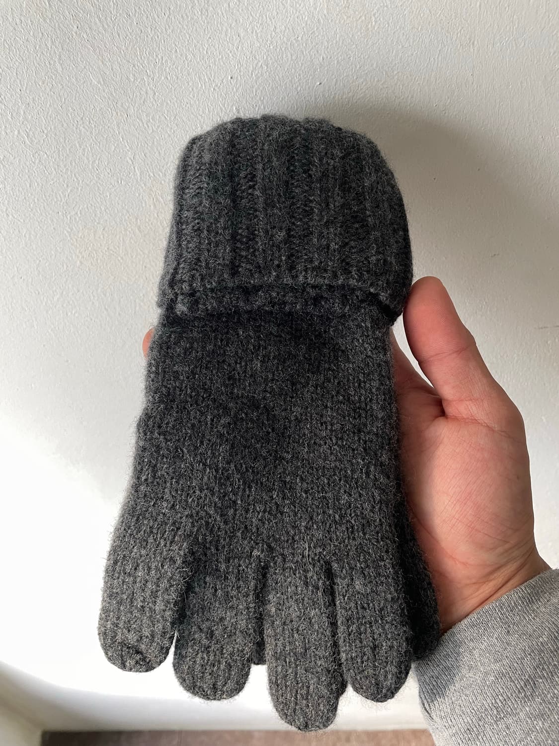 Vintage Polo Knit Wool Gloves 상품이미지2