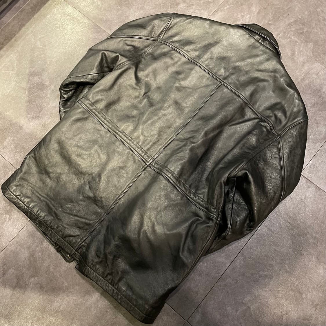 Vintage 100% 리얼소가죽 레더자켓 상품이미지6