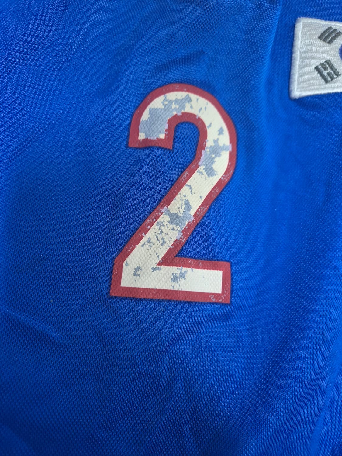 98-02 대한민국 국대 원정 2번 유니폼 팝니다 상품이미지3