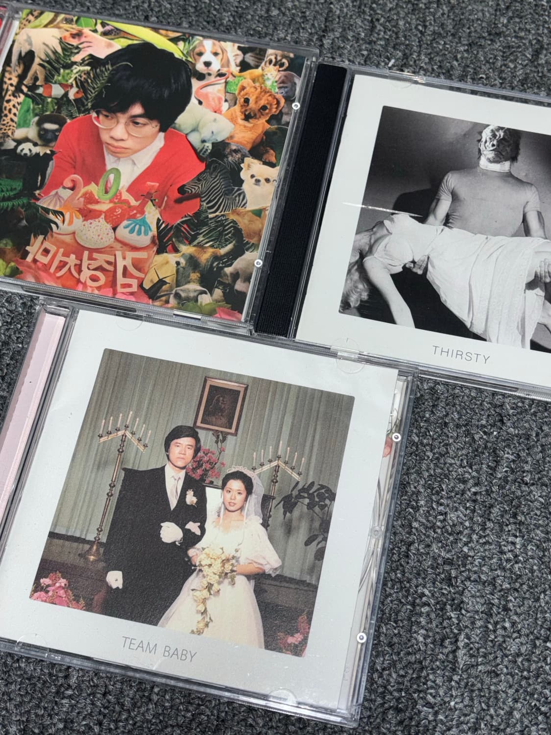 검정치마 CD 201 팀베이비 떨스티 개봉품 상품이미지1