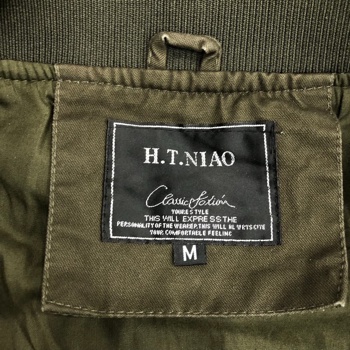 빈티지 밀리터리 봄버 자켓 상품이미지7