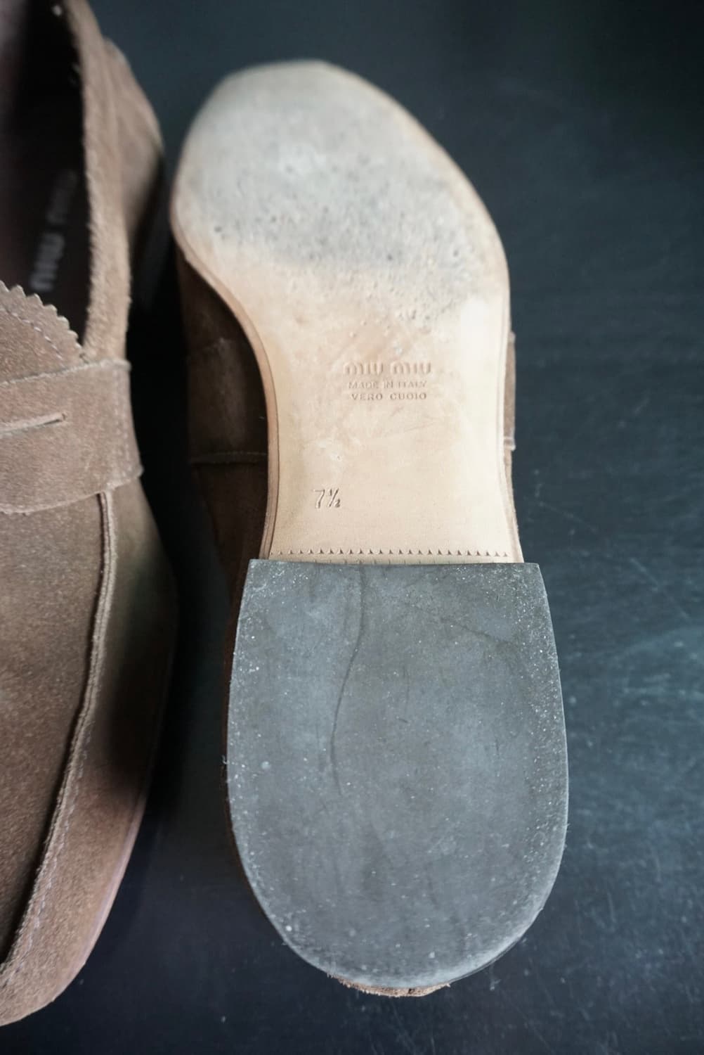Miumiu suede loafers 상품이미지8