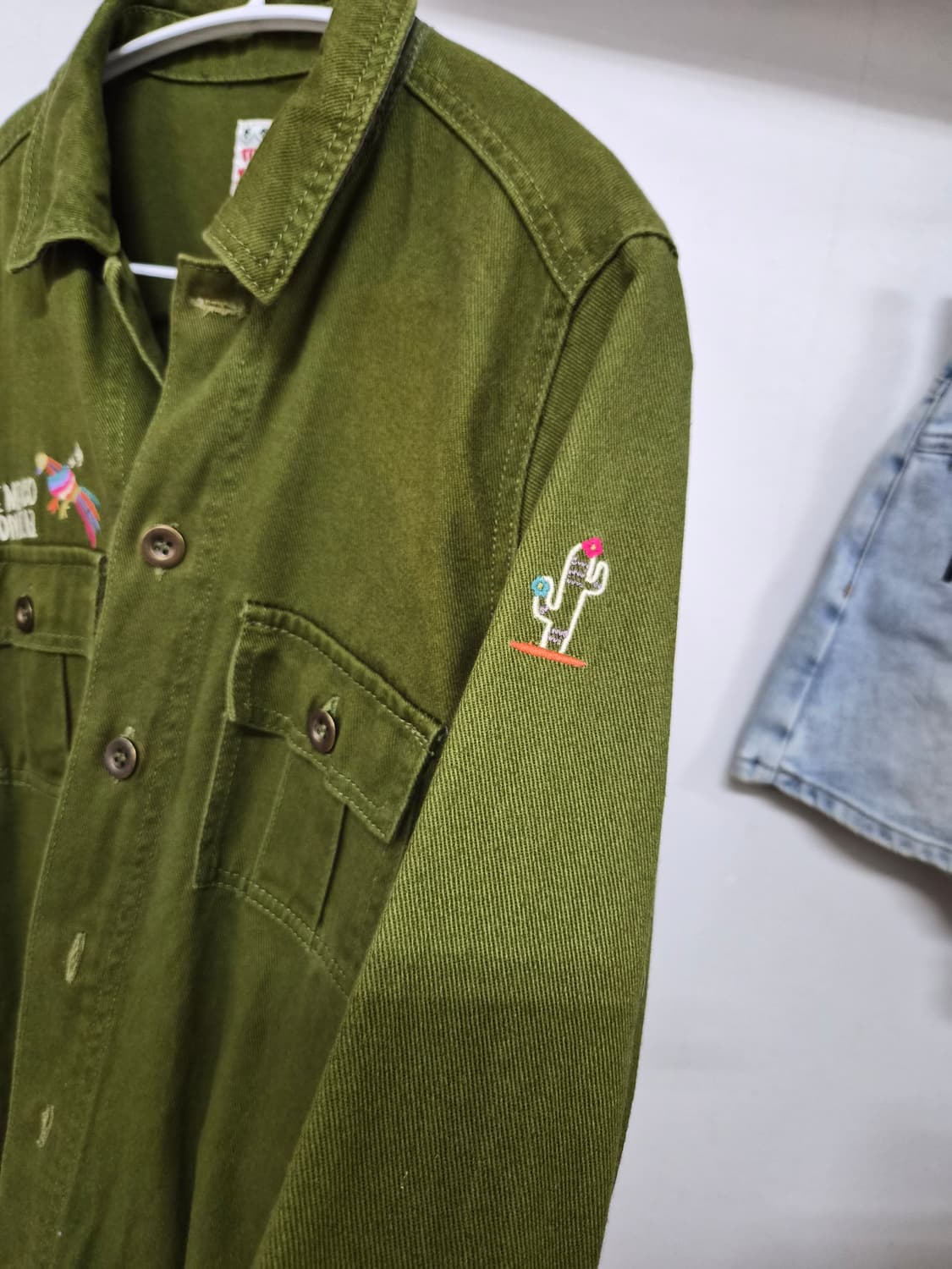 titicaca 티티카카 자수 야상롱셔츠 상품이미지10