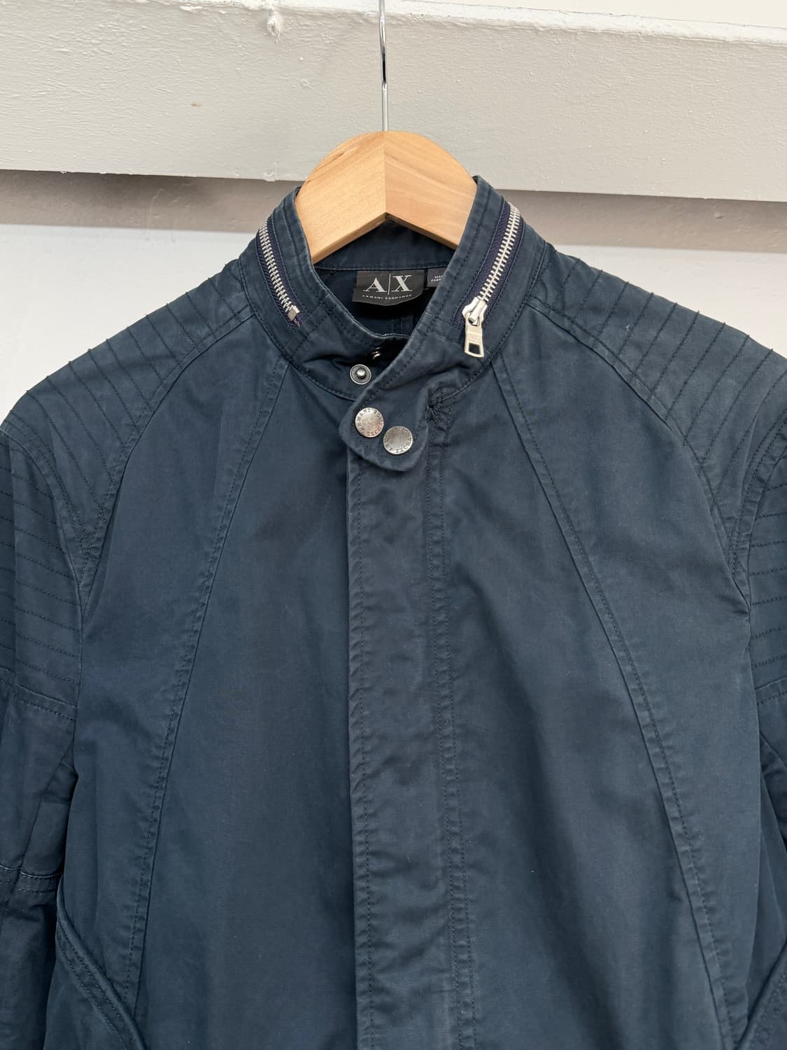 00s 아르마니 익스체인지 코튼 바이커자켓 상품이미지3