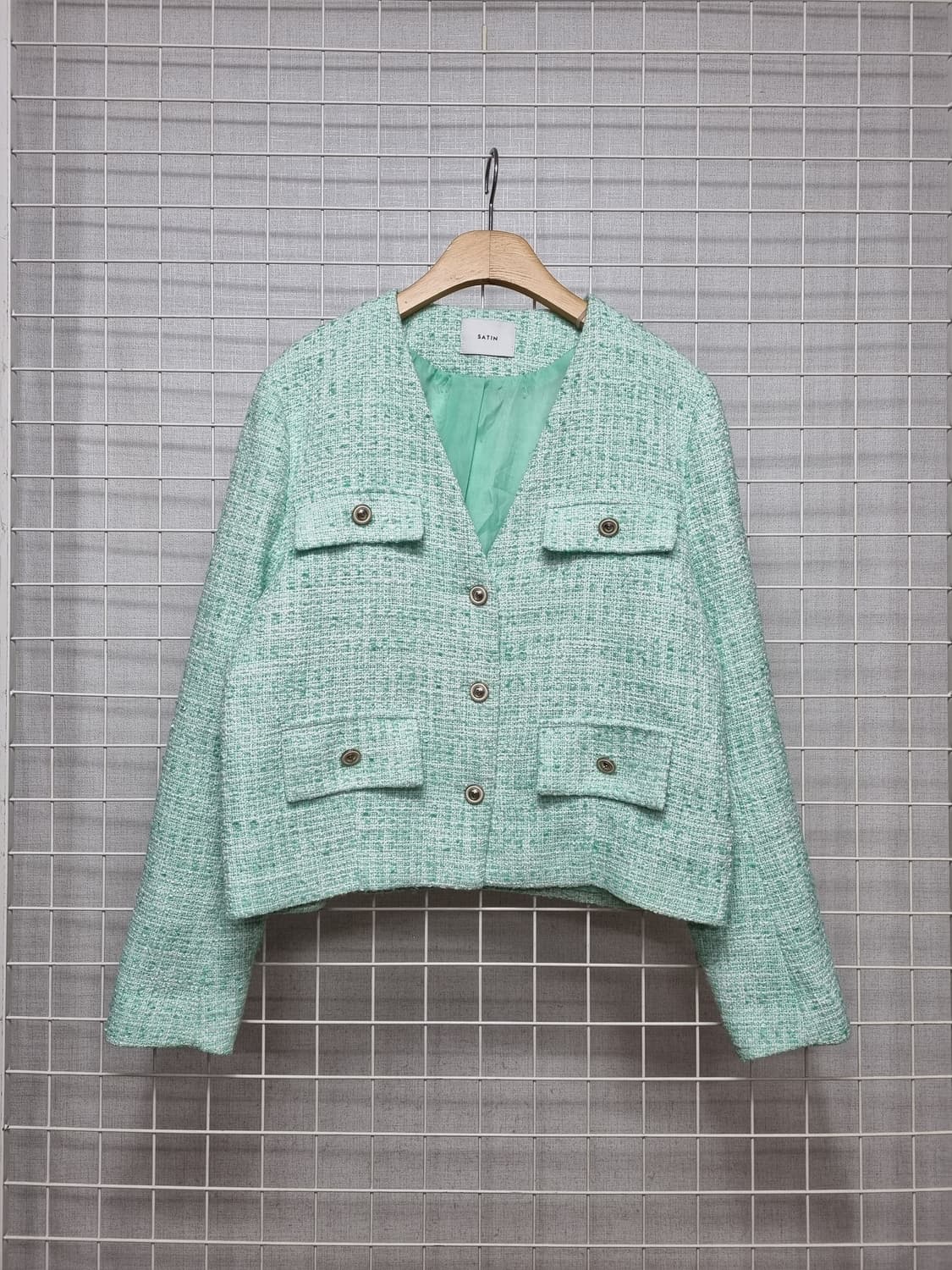 샤틴 트위드자켓 상품이미지1