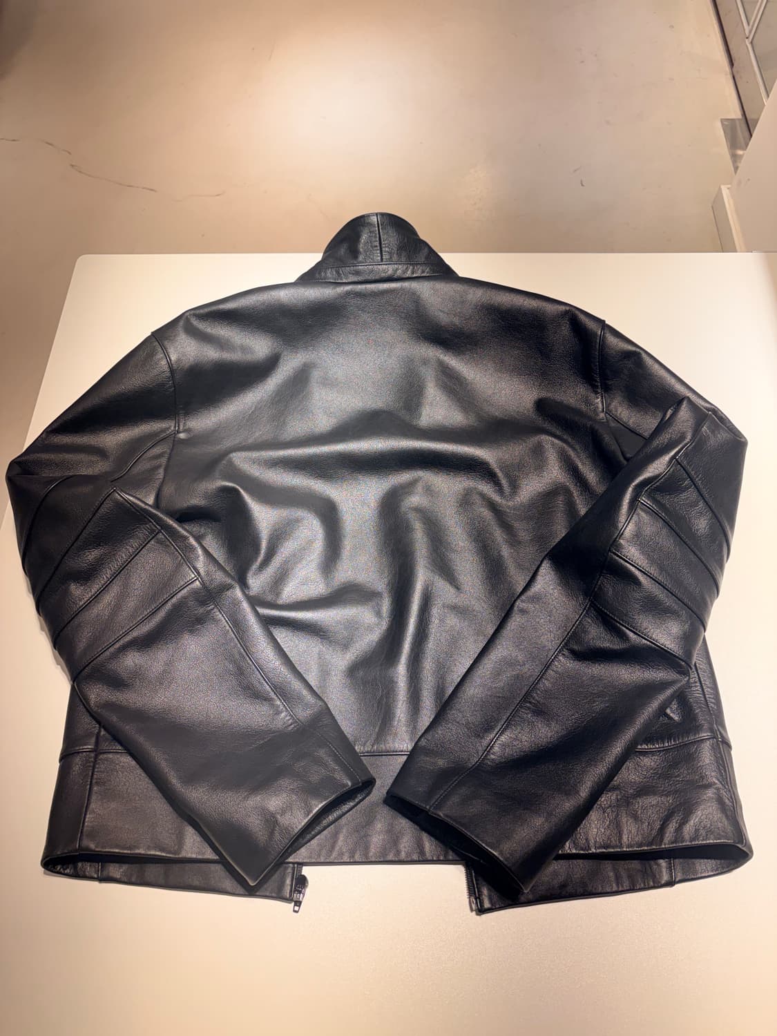 Mudule 014 레더자켓 3 SIZE 블랙컬러 상품이미지3