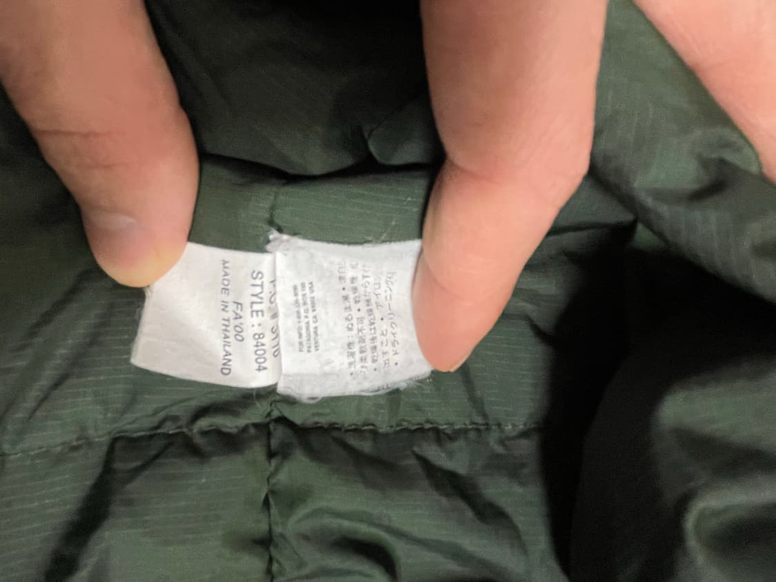 [S, 100] 파타고니아 빈티지 퍼프볼 풀오버 오렌지/카키 상품이미지6