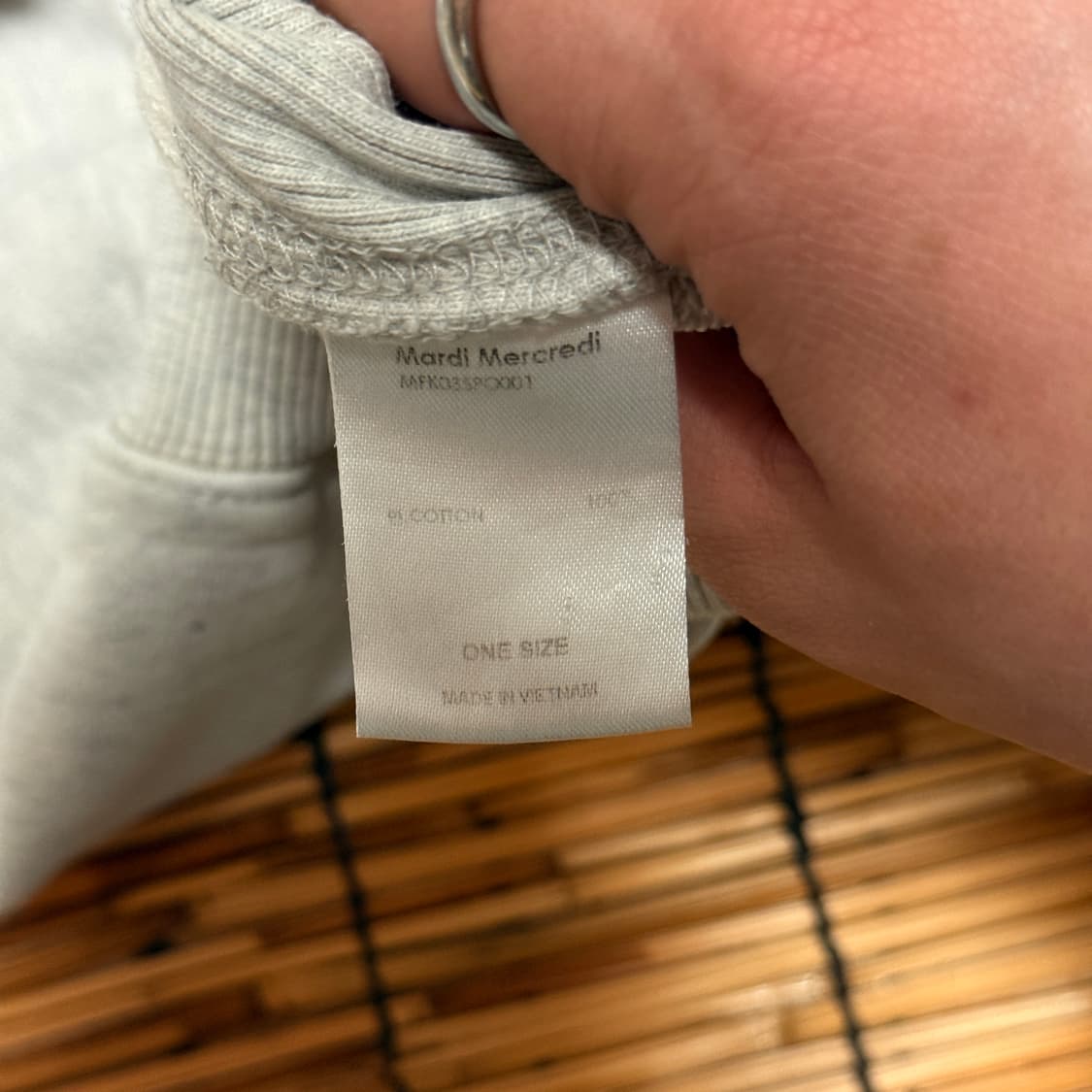 마르디 그레이 플라워 맨투맨 L 상품이미지5