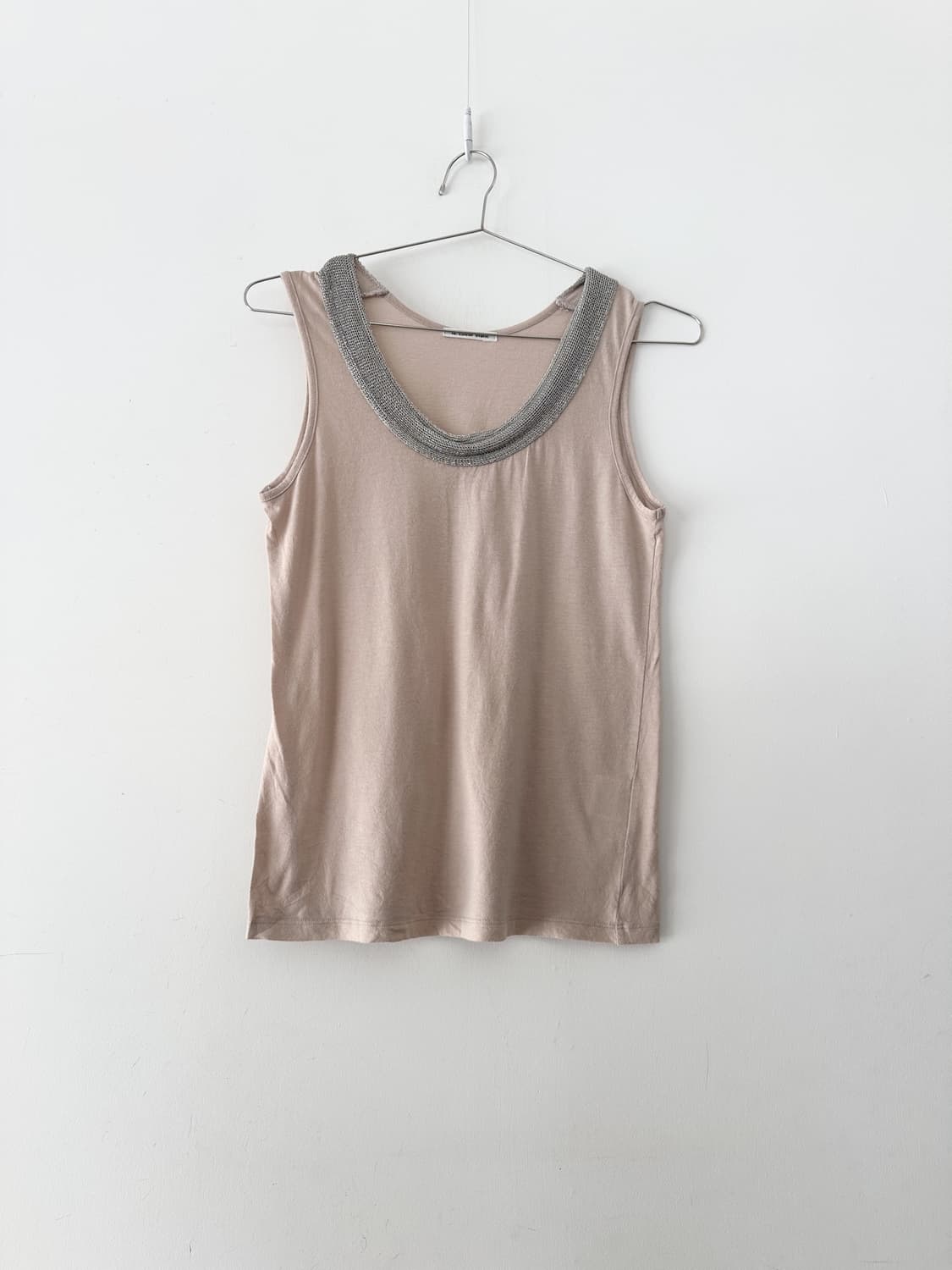 Swan pure basic sleeveless top 상품이미지1
