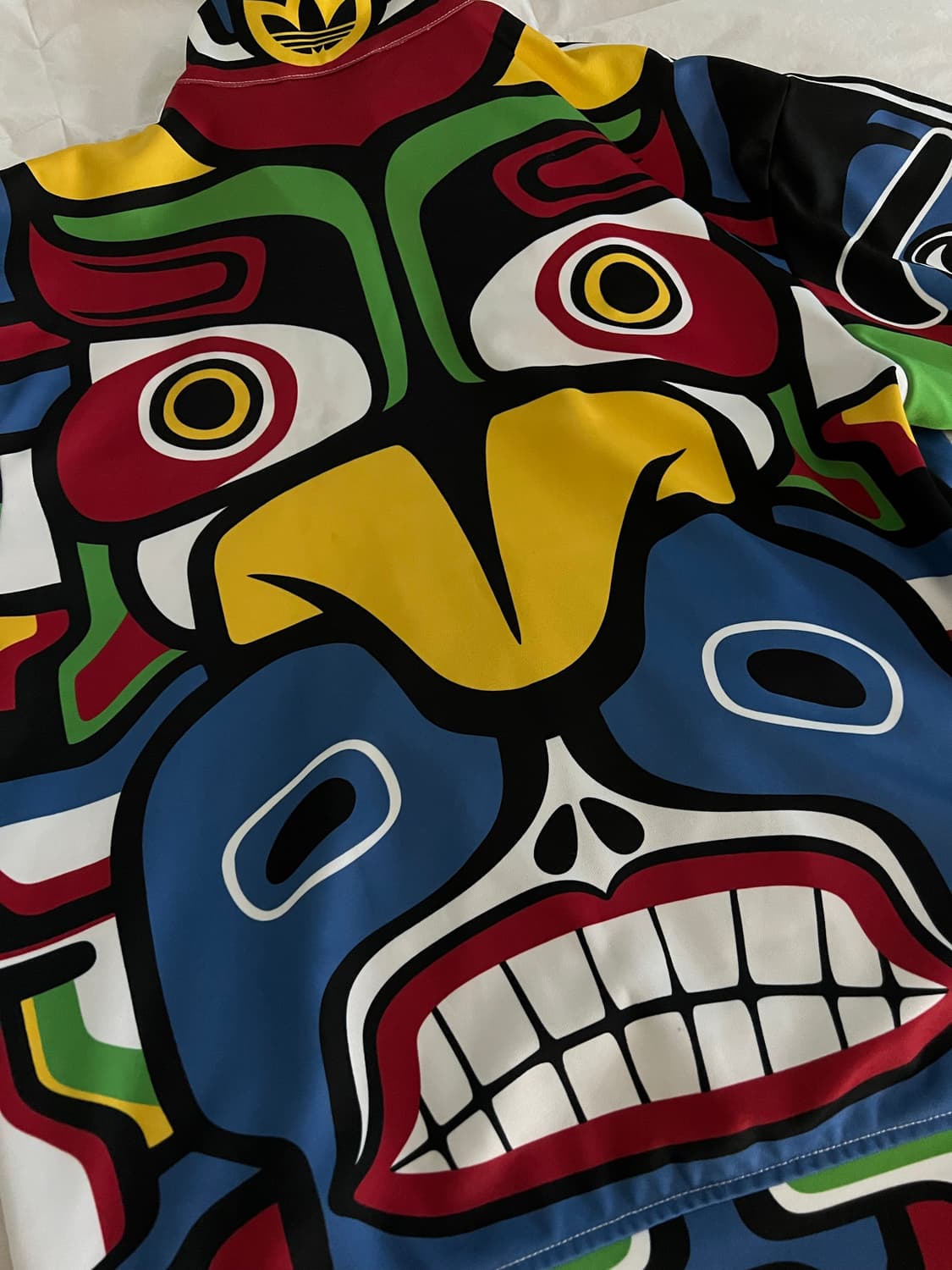 아디다스✖️제레미 스캇 이글 토템 프린팅트랙 자켓 상품이미지8