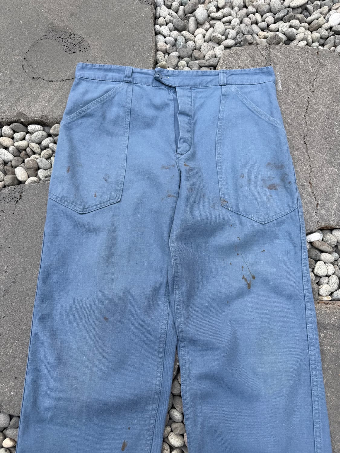 1960s DISTRESSED FADED FATIGUE 프렌치워크팬츠 상품이미지3