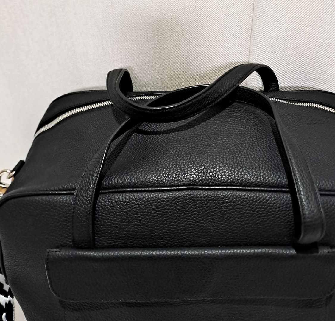 (택포) 그린핀치 뮤즈엄 이태리 가죽 보스턴백 B600 상품이미지4