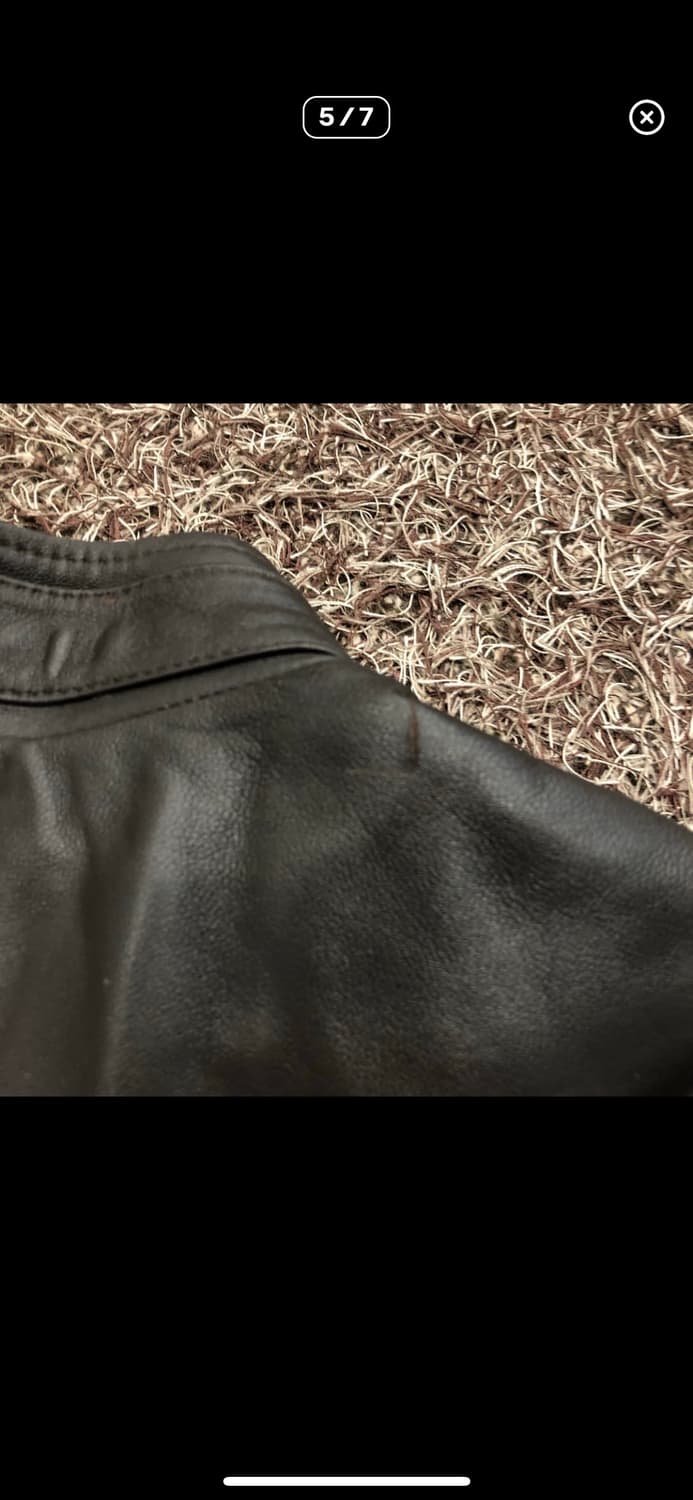 빈티지 레더 자켓 상품이미지5