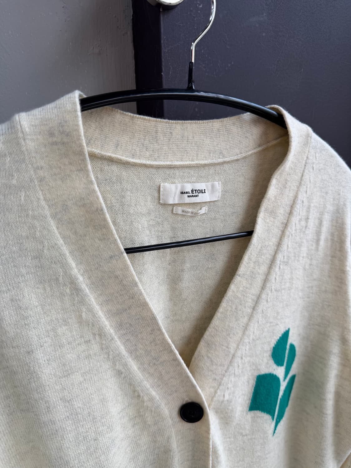 36/ 이자벨마랑 카린 로고 가디건 상품이미지6
