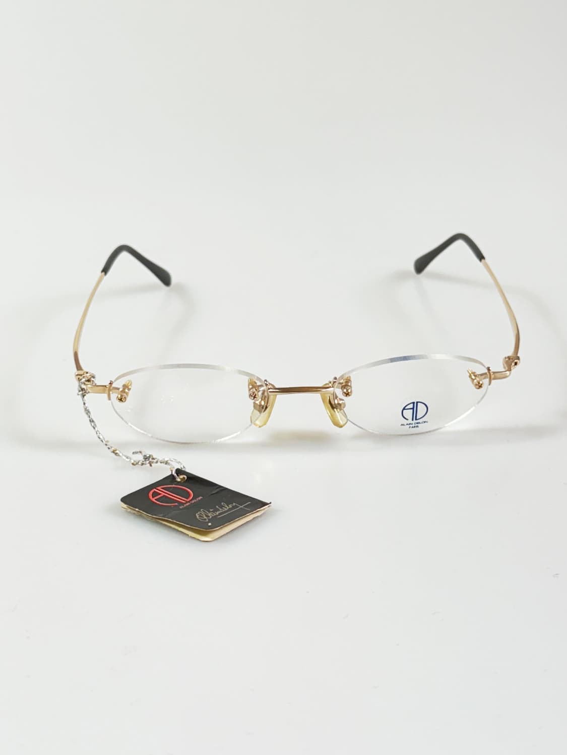 ALAIN DELON 무테 와이드 라운드 빈티지 안경 상품이미지2