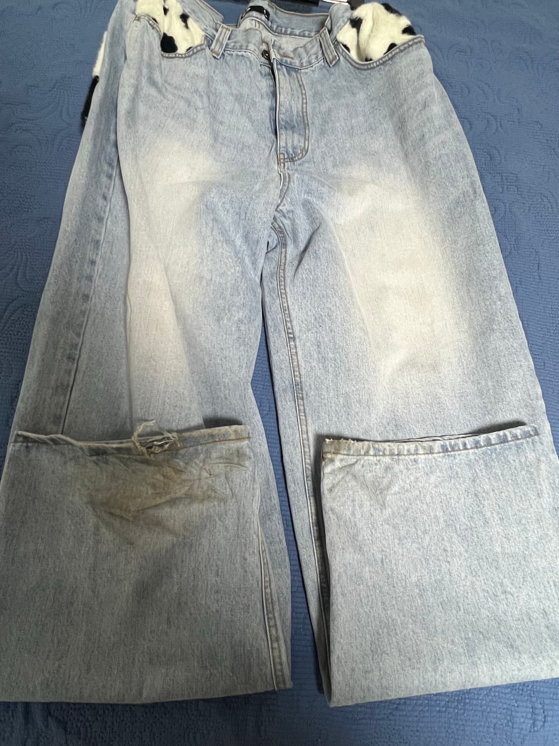 ERTR cow star denim pants L 상품이미지2
