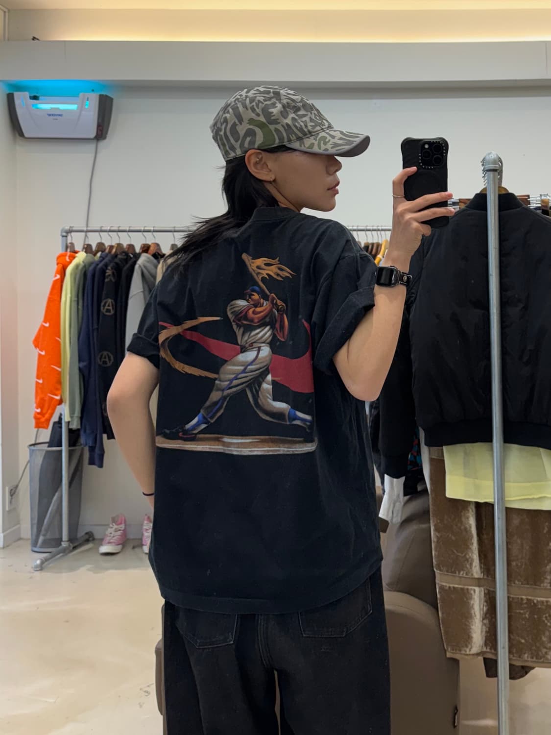 90s 나이키 베이스볼 플레이어 반팔 상품이미지6