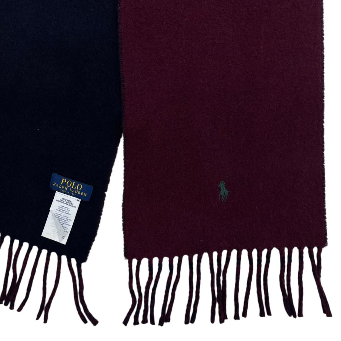 폴로 랄프로렌 그린포니 버건디 네이비 머플러 상품이미지6