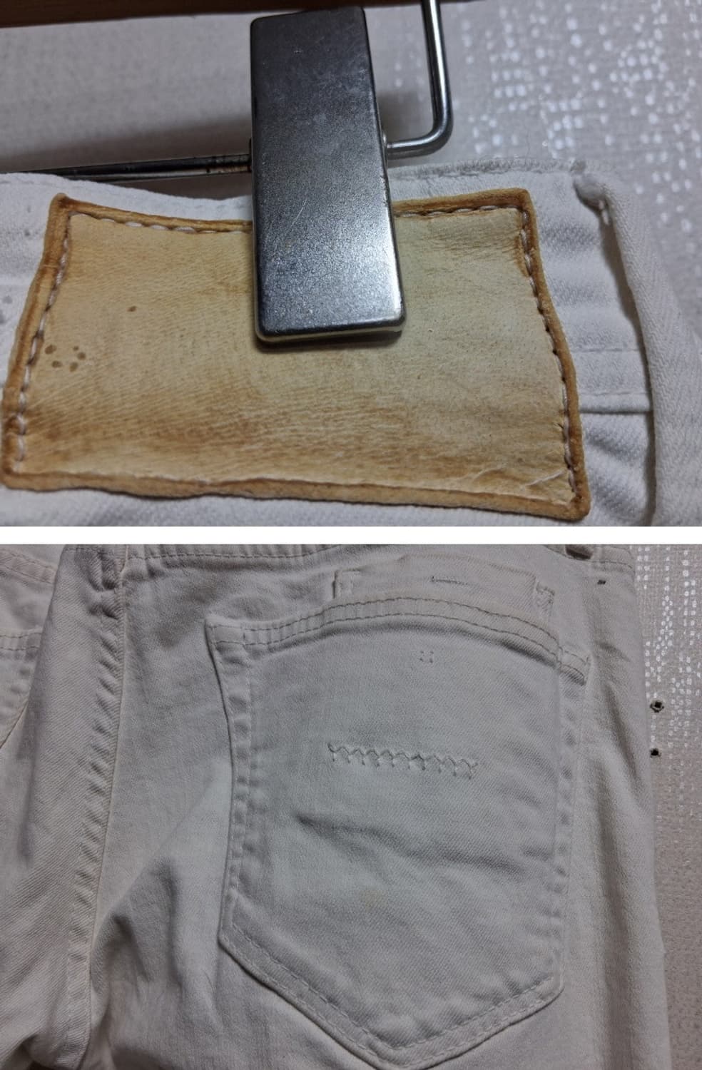 원산지 일본 야눅 화이트 데님팬츠 30인치

원산지 일본산 정품 상품이미지6