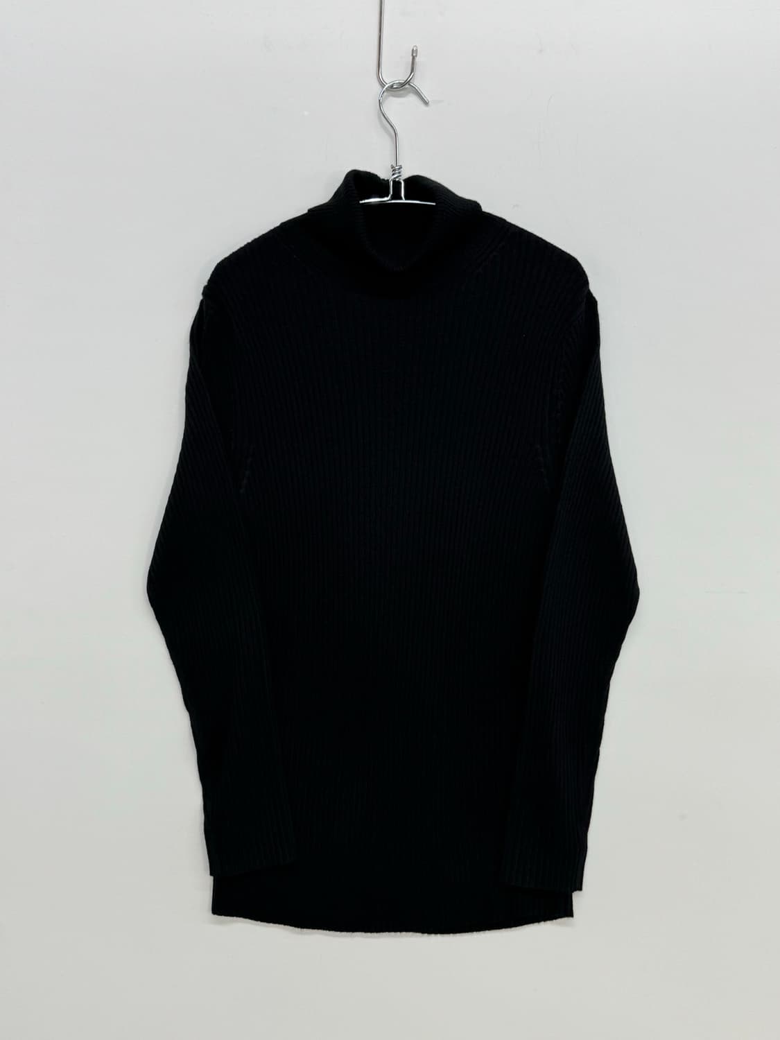 UNIQLO 유니클로 목폴라 니트 블랙 상품이미지1