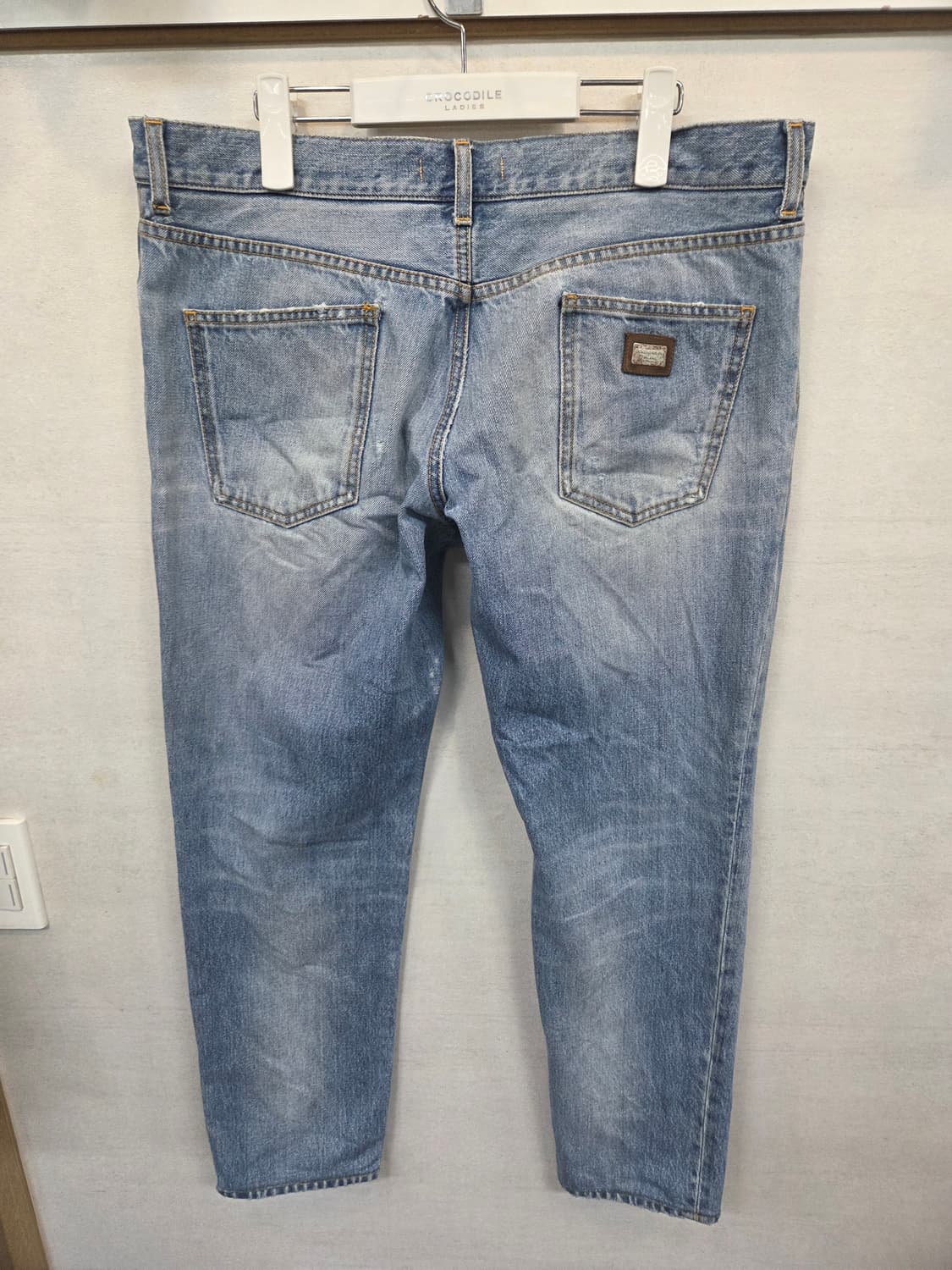 돌체앤가바나 빈티지 테이퍼드 데님팬츠 36 상품이미지2