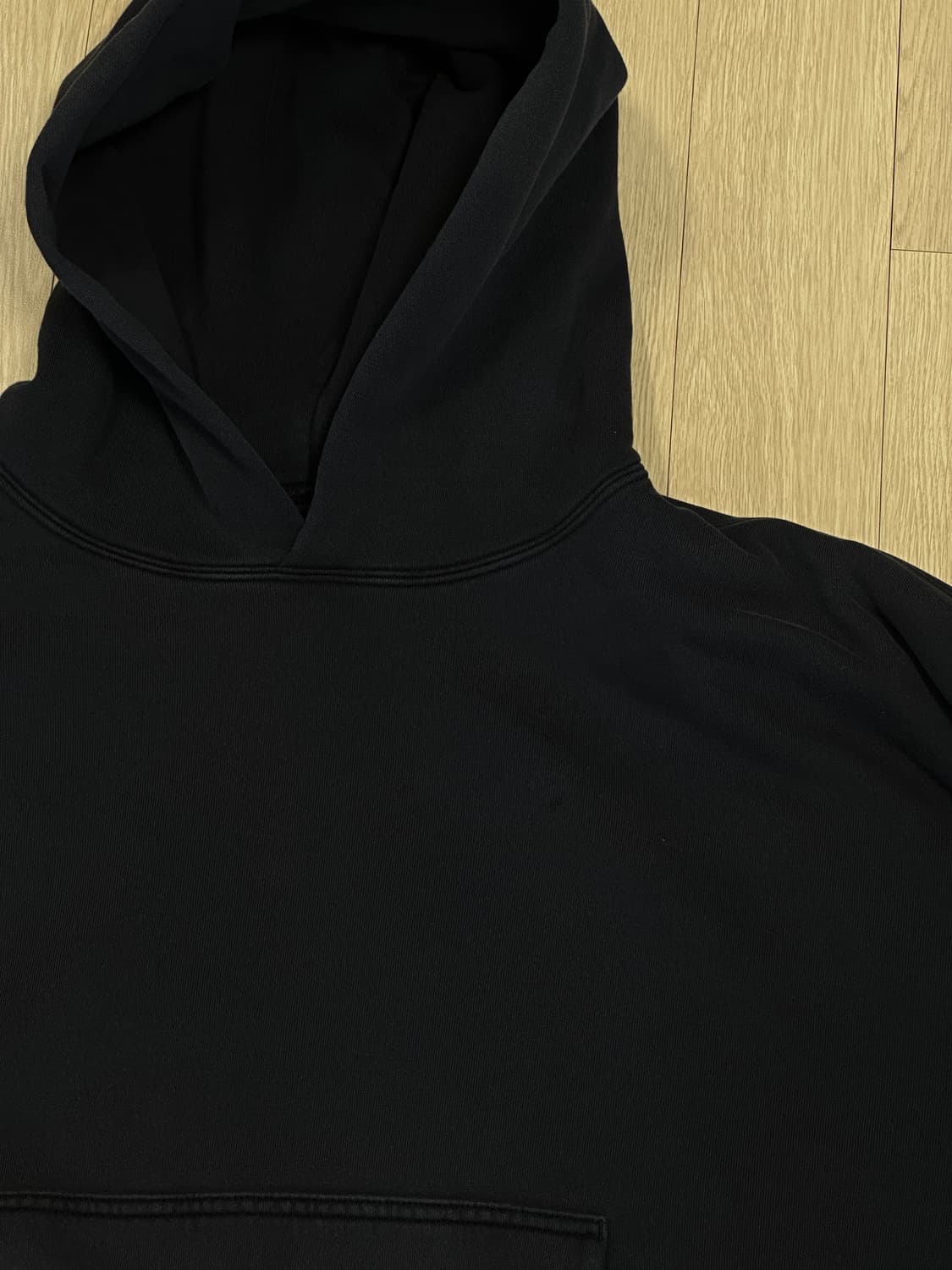 이지 갭 퍼펙트 후드 블랙 (XL) 상품이미지2