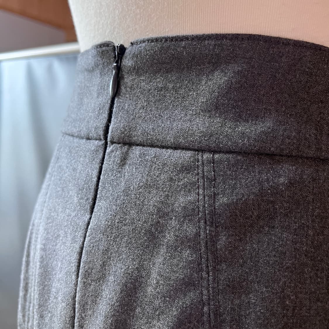 아르마니 꼴레지오니 울 팬슬 스커트 이태리 메이드 (IT36) 상품이미지10