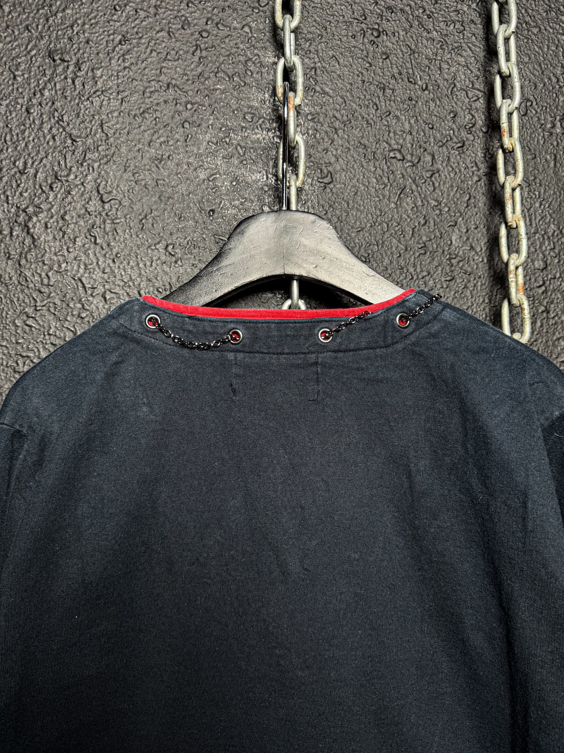 Bernings-Sho – Skull Patch Layered Long  상품이미지6