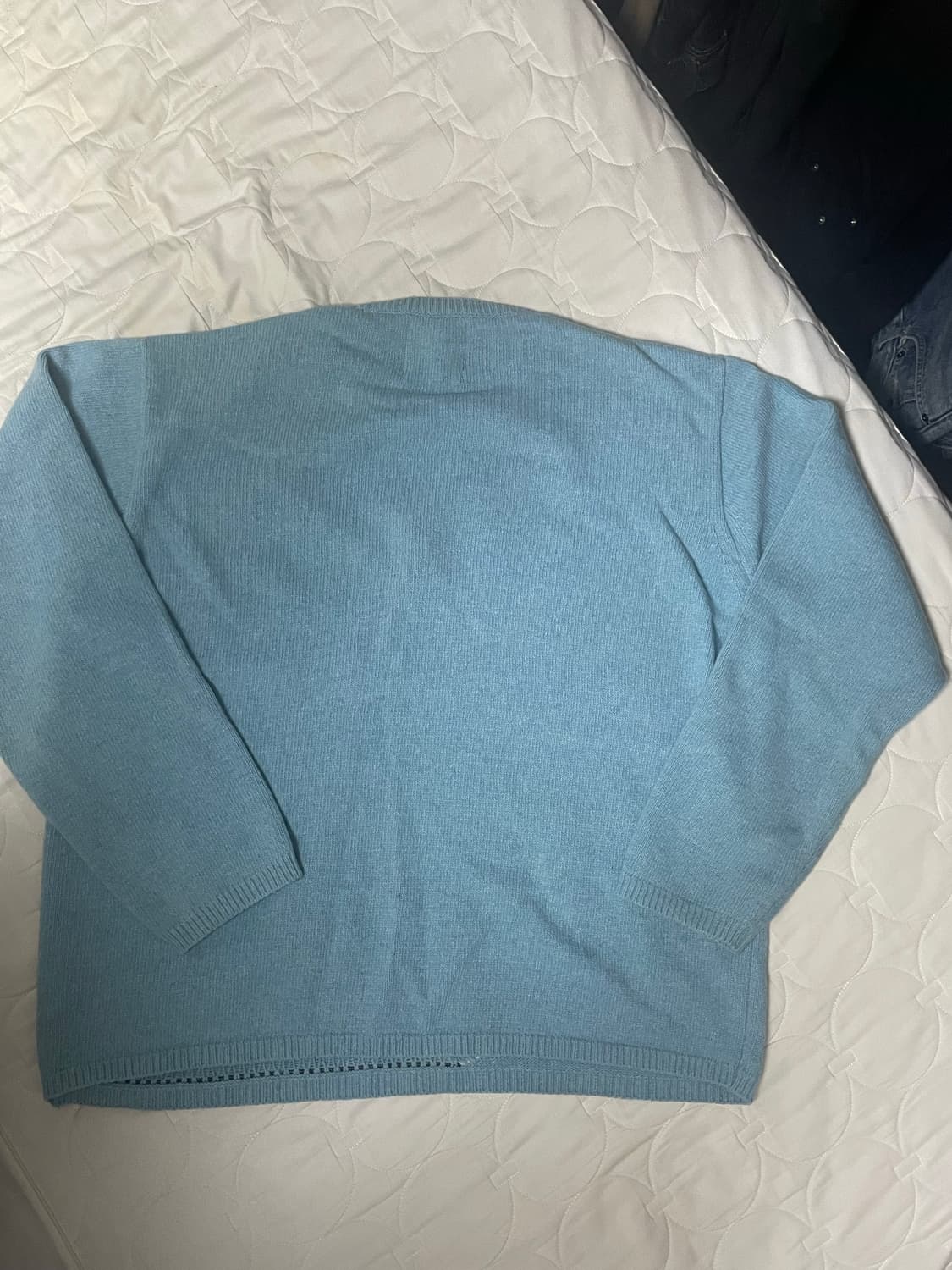 비욘드클로젯 강아지 니트 터콰이즈 블루 상품이미지2