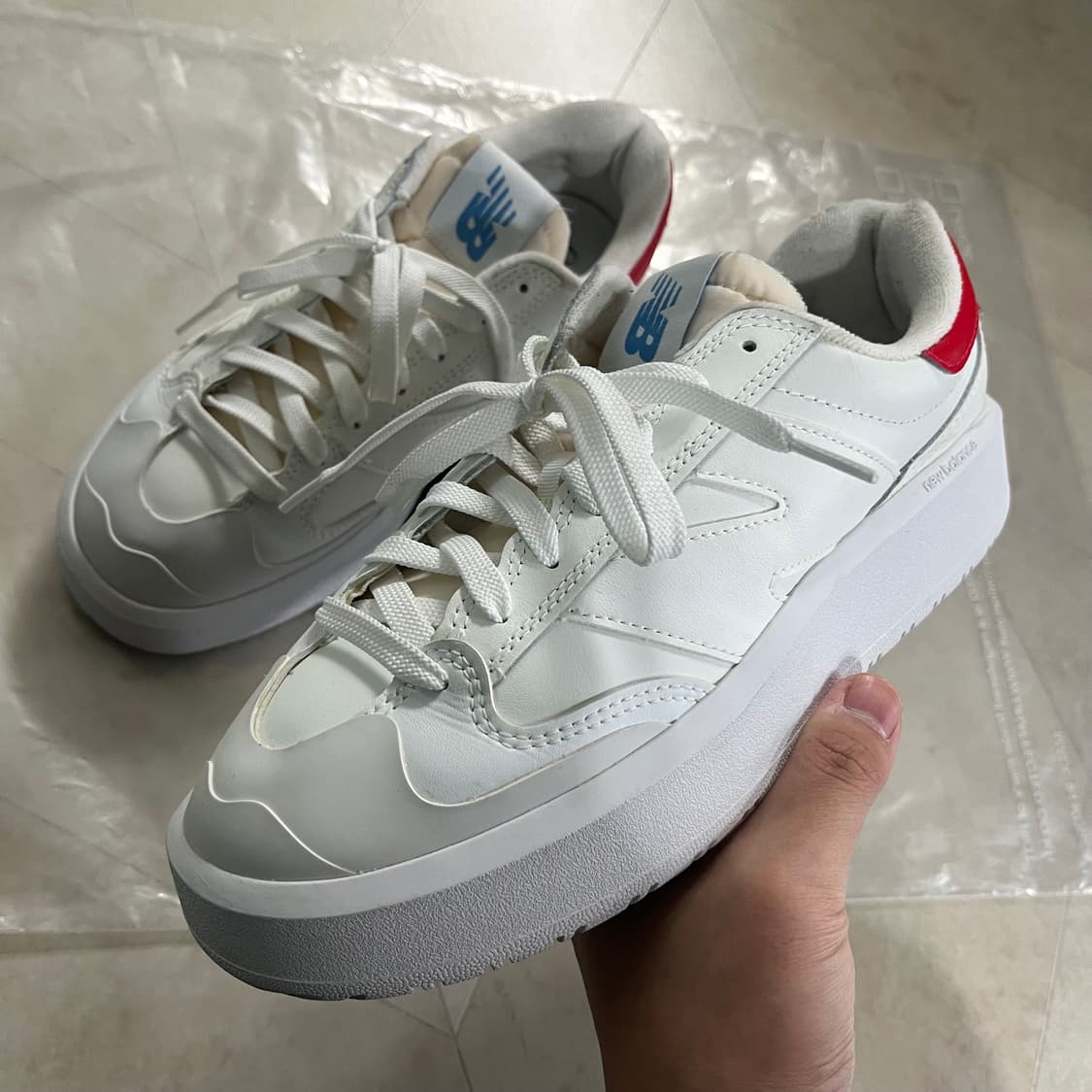 [255] 뉴발란스 CT302 화이트레드 흰빨 상품이미지1