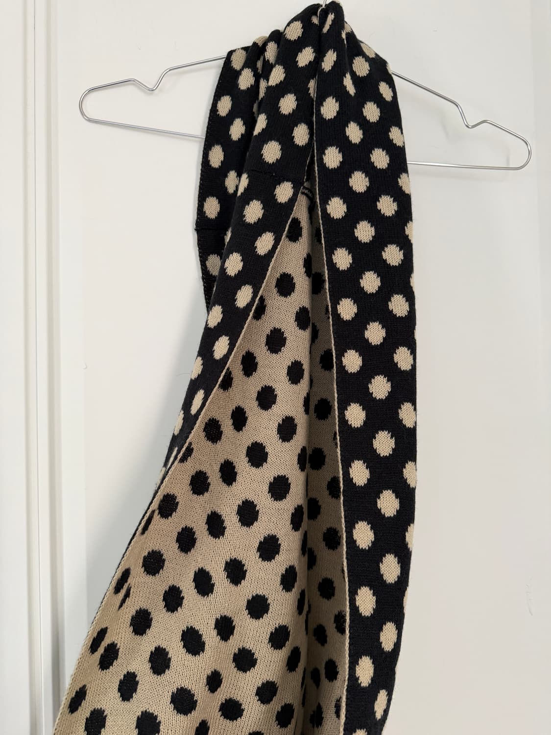 일본빈티지 도트 넥워머 목도리 스카프 상품이미지6