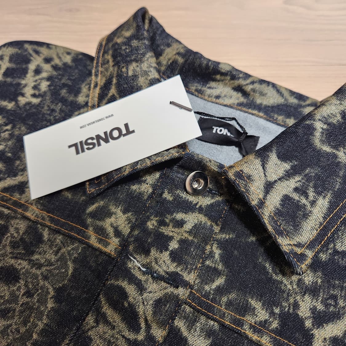 톤슬 데님자켓 상품이미지4