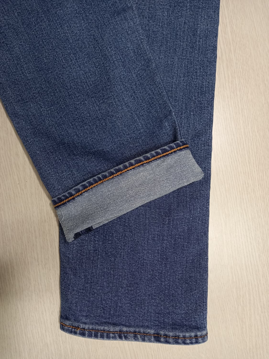 30 빅E리바이스502 약기모 워싱 스판 슬림일자진 30-181 상품이미지5