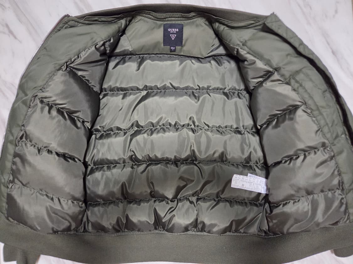 게스 공용 다운 항공자켓 상품이미지4