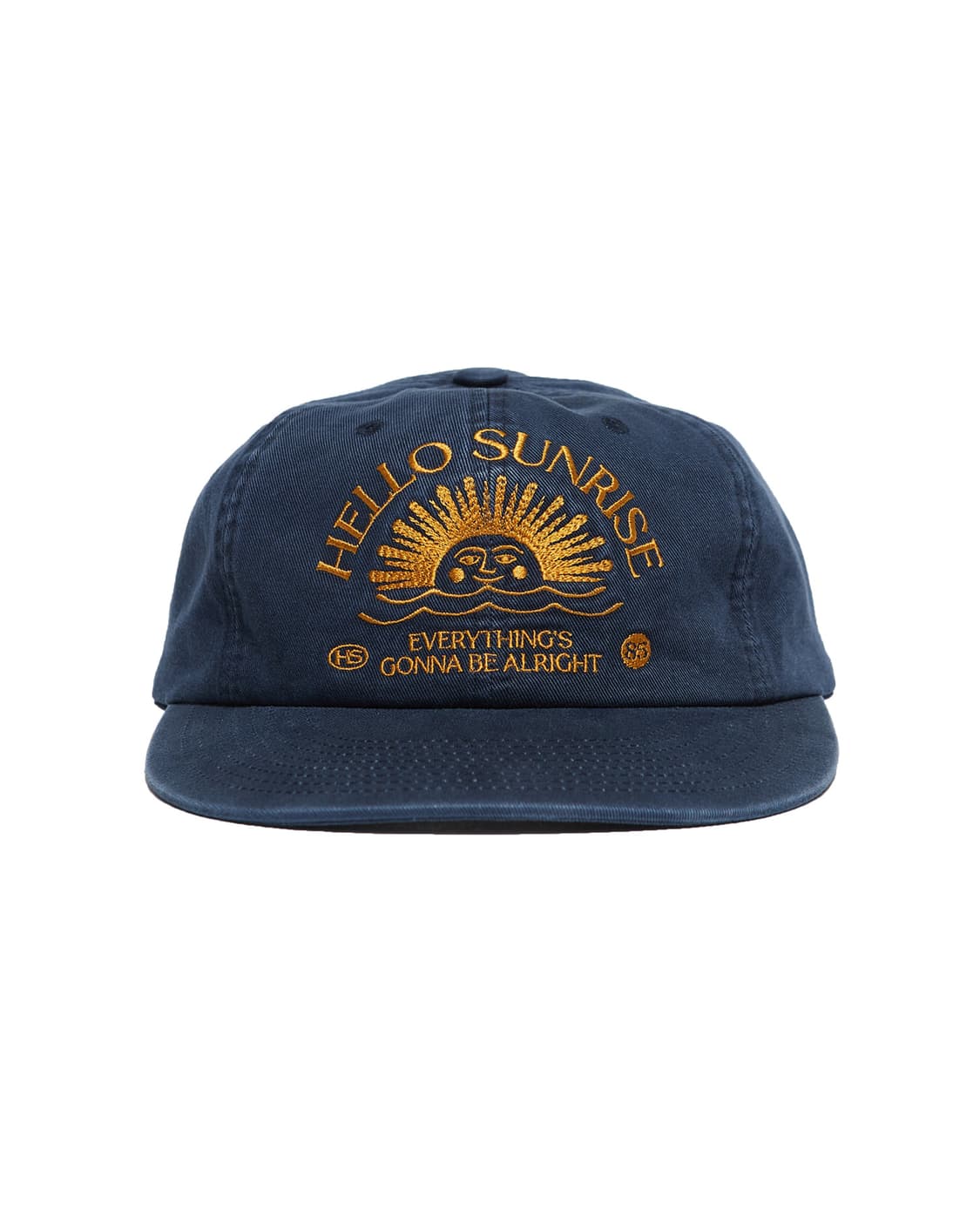 Washed HS Arch Logo 6Panel Cap_Navy/Oran 상품이미지1