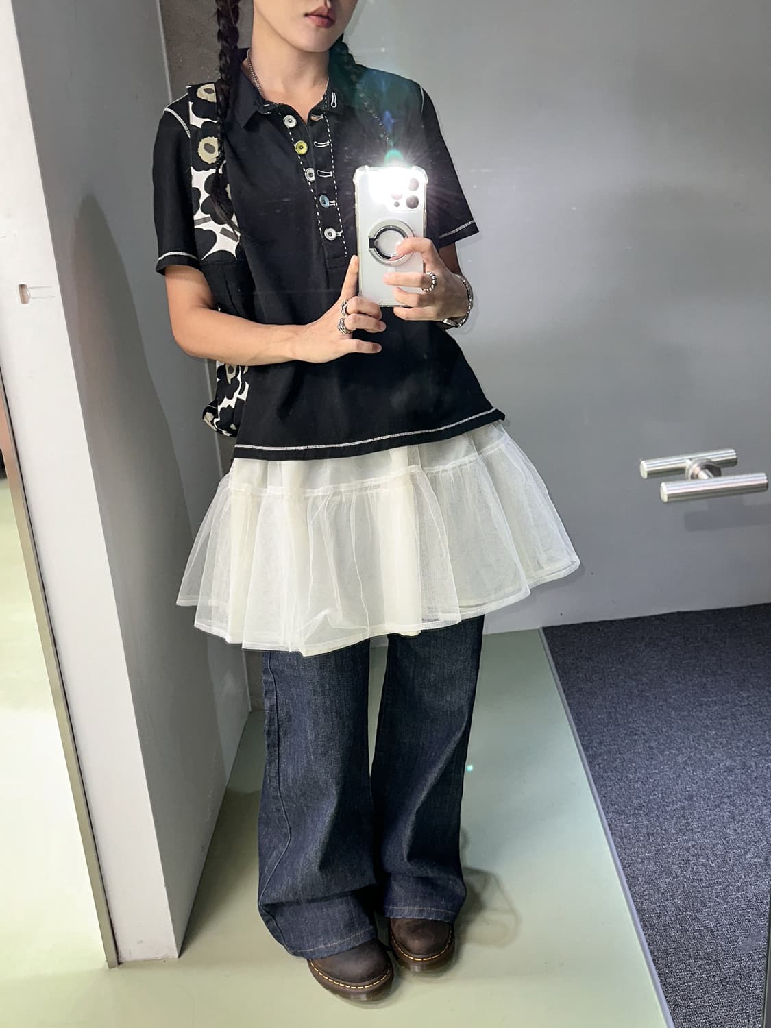 black stitch pk t shirt 상품이미지2