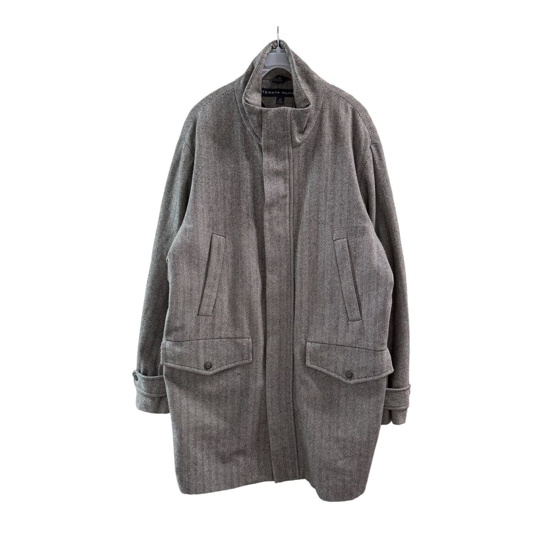 [M] 타미힐피거 해링본 코트 상품이미지3
