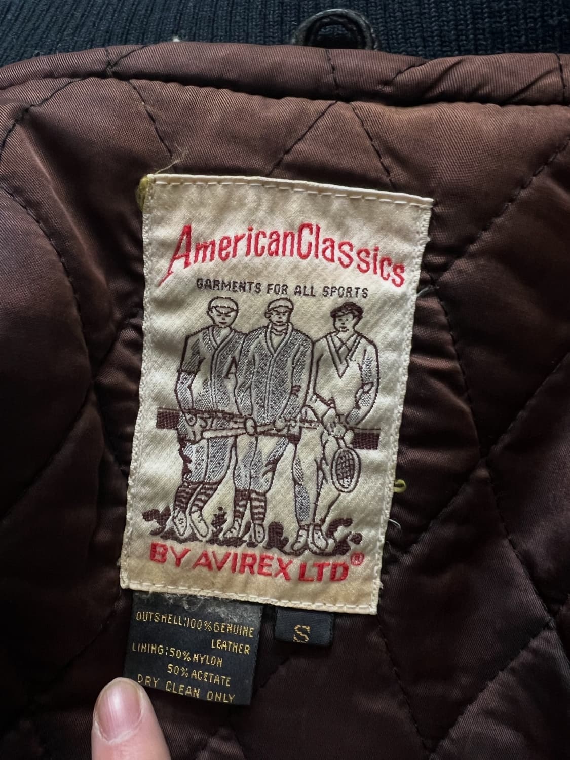 아비렉스 트랙필드 가죽자켓 상품이미지3