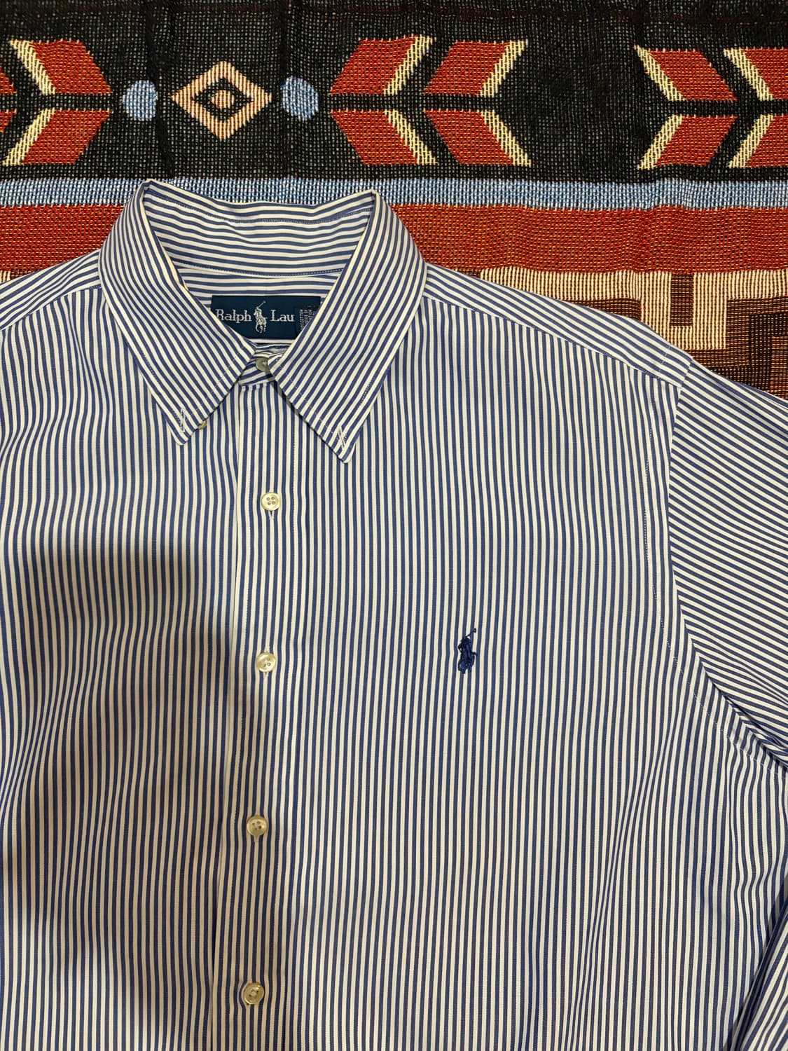M) 폴로 랄프로렌 스트라이프 셔츠 상품이미지2