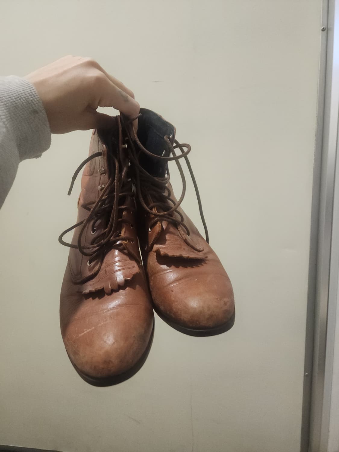 ariat brown leather riding boots 상품이미지2