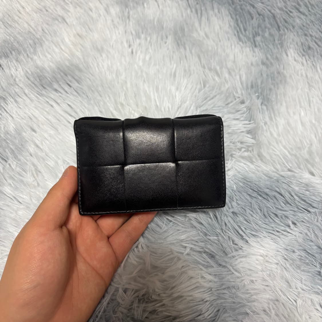 [OS/정품] 보테가베네타 블랙 카드지갑 상품이미지4